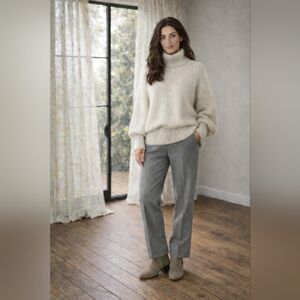 Charli Turtleneck Sweater NWT | Made in Italy | Kid Mohair Blend |